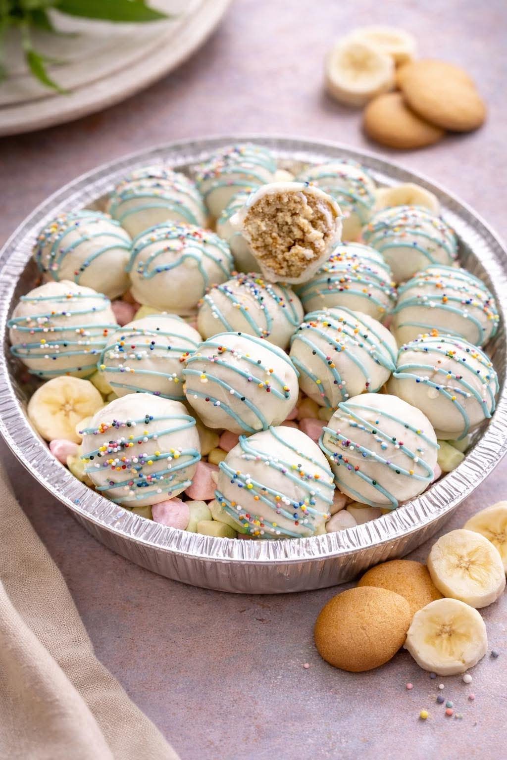 Banana Pudding Truffles